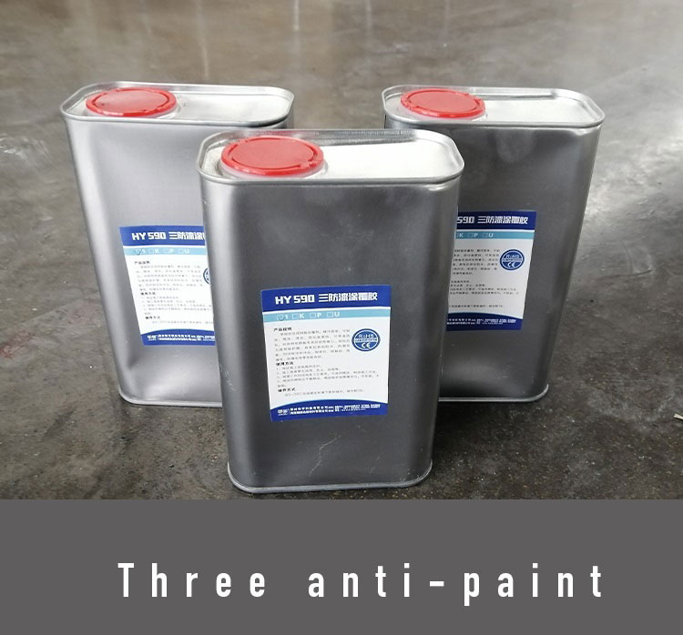Three anti-paint