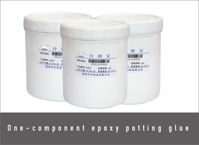 One-component epoxy potting glue