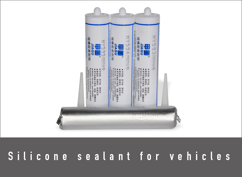 Silicone sealant for vehicles