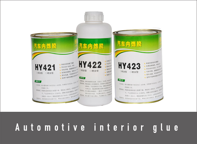 Automotive interior glue